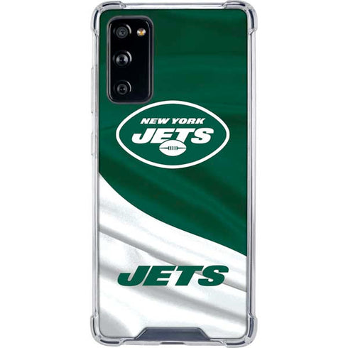 NFL New York Jets Galaxy S20 FE Clear Case